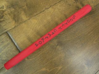 Scotty Cameron Tour Only RED Pistolero CIRCLE T Rubber Putter Grip - RARE 2