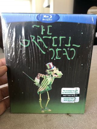 The Grateful Dead Movie Oop (2 - Disc Blu - Ray/dvd Movie Live Slip Box Booklet Rare
