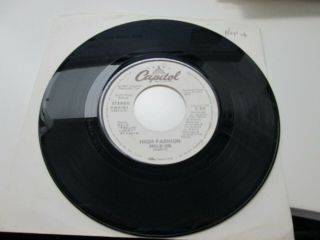 (rare Promo) High Fashion - Hold On - 45 Capitol 5151 Boogie - Plays Vg,