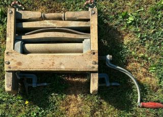 Antique Anchor Brand Hand Crank Clothes Wringer Washer Erie,  Pa