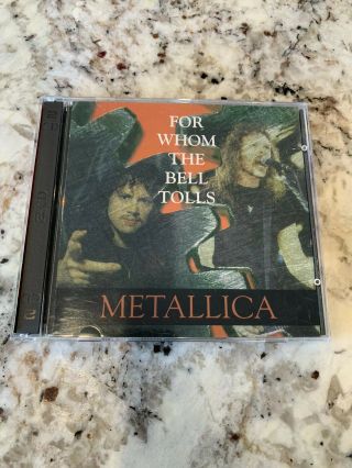 1992 Metallica Vintage 2 Cd Set Live Tour 1989 For Whom The Bell Tolls Very Rare