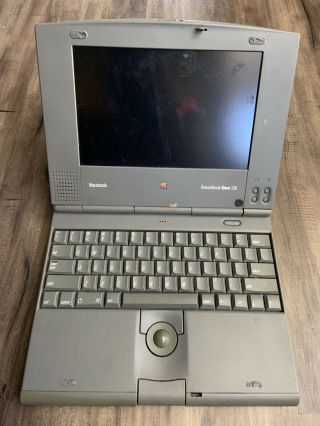 Rare Apple Macintosh Powerbook Duo 210 Not 2