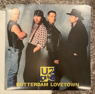 Rare U2 Vinyl Live Boot 2 Lps - Rotterdam Lovetown - Colored Vinyl,  Numbered Ltd