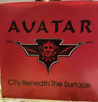 Avatar - City Beneath The Surface/sirens/the Whip Mega Rare 45 Par Records 83