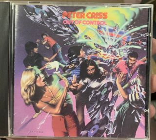 Peter Criss Out Of Control Cd Mega Rare 1998 Cd Pressing 1980 Solo Album Kiss