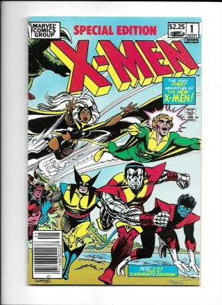 Special Edition X - Men 1 1983 Canadian Price Variant Newsstand Rare Giant Sized