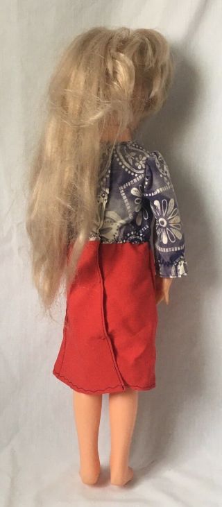 Vintage Ideal Toy Kerry Doll from Crissy Family Growing Hair Blonde 1970 18 