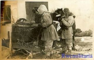 RARE Bundled German Elite Waffen Troops w/ Field Kitchen in Russian Winter 2
