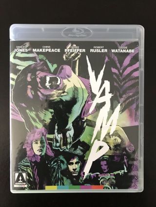 Vamp Blu Ray Arrow Video Rare 
