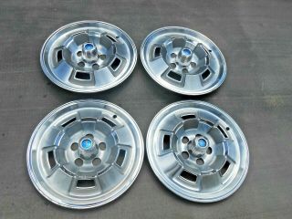 1967,  68,  69 Plymouth Barracuda,  Valiant 14 " Wheel Covers,  Hubcaps Set Of 4 Rare