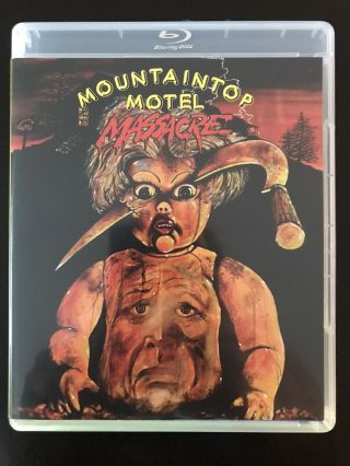 Mountaintop Motel Massacre Blu Ray Vinegar Syndrome Limited Edition Rare Horror