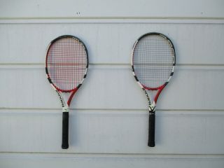 2 Babolat Aero Storm Tour Tennis Racquet Grip 4 3/4 Rare