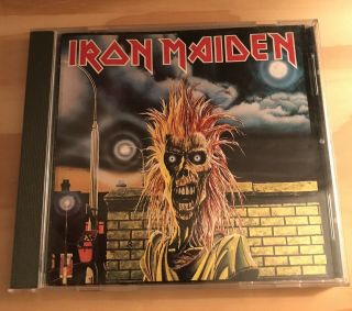 Iron Maiden Self Titled (cd,  1995,  Castle Records) Castle 102 - 2 Rare