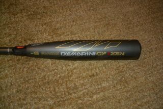 2019 Demarini Wtdxcb5 - 19 30/25 Cf Zen - 5 Usssa Baseball Bat Cb5 - 19 Rare