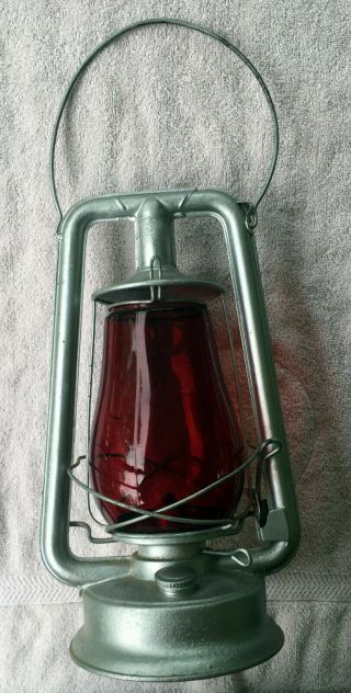 Antique Kerosene Railroad Lantern,  Embury Mfg Co,  No 210