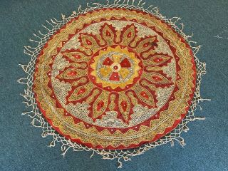 Needle Work Pak Round Table Cloth / Wall Hanging 3.  6 X 3.  4