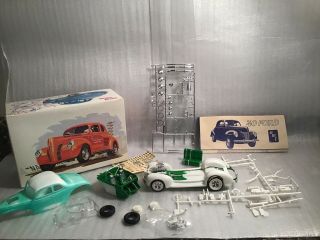Vintage Amt 1940 Ford Coupe 40 Started T266 200 Rare Box Plain