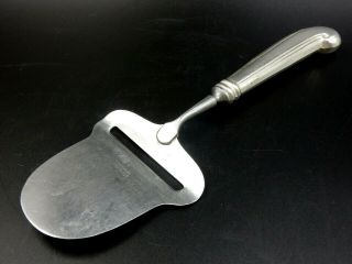 Vintage Sterling Silver Pistol Grip Handle Stainless Steel Blade Cheese Slicer