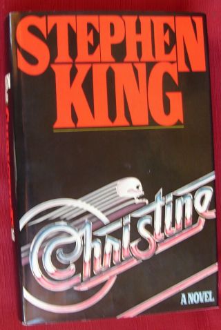 Christine By Stephen King (1983,  Hardcover) - 1st Ed.  - Rare -