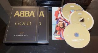 Abba: Gold - Greatest Hits (dvd & 2 Cds) Music Album Videos Sound,  Vision Rare