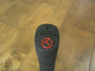 Scotty Cameron Tour Only BLACK - OUT Pistolero CIRCLE T Rubber Putter Grip - RARE 2