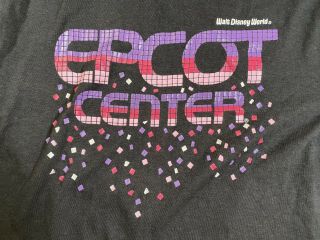 Rare Vintage 1982 Walt Disney World Epcot Center T Shirt Single Stitch Xl 80s