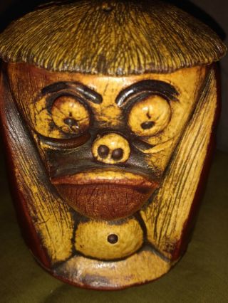 Munktiki Coconut Monkey Stacker Tiki Mug.  Limited Edition.  Rare