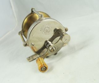 Old Vintage Abbey & Imbrie Perfection Raised Pillar Casting Reel - 80 Yd