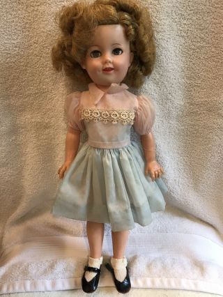 Vintage 1950 ' s SHIRLEY TEMPLE DOLL 18 
