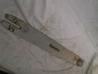 Rare Remington Arms Roller Noise,  24 In.  Chainsaw Bar, .  058 Gauge,  Painted Logo