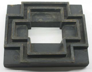Lamson Industrial Foundry Wood 7 3/8 " Machine Mold Pattern Part M92