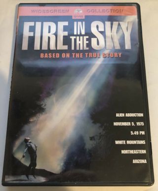 Fire In The Sky [dvd,  1993] Rare Oop Sci Fi Vg Shape