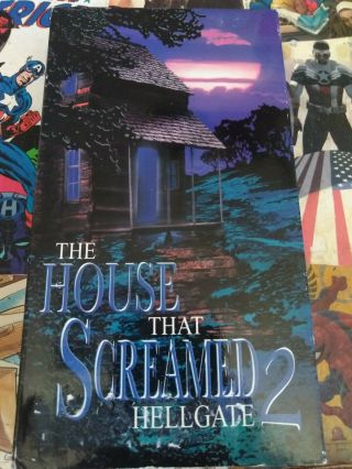 The House That Screamed 2: Hellgate Vhs Brain Damage Films Horror Rare Oop