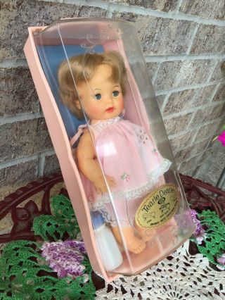 Vintage 1964 Tearie Dearie Doll By Ideal Orig Crib