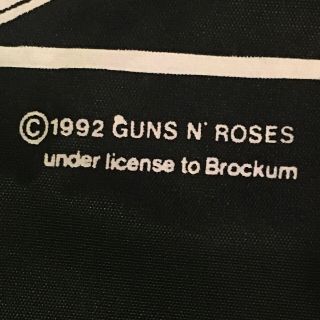 GUNS N’ ROSES VINTAGE 1992 RARE BIG TAPESTRY BANNER FLAG NOS 40 X 44 INCHES EX 2
