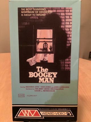 The Boogey Man - Wizard Video 1st Vhs Format Release Extremely Rare Vg 1980