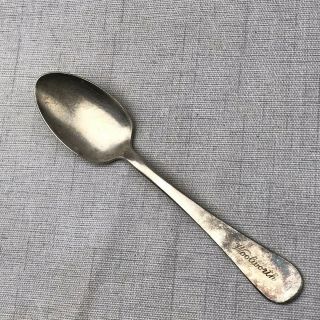 Vintage Woolworth Tea Spoon Victor S.  Co.  A1 Overlay Silverplate