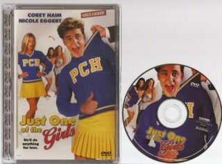 Just One Of The Girls (dvd,  2002) U.  S.  Issue Rare Oop Corey Haim Plastic Case