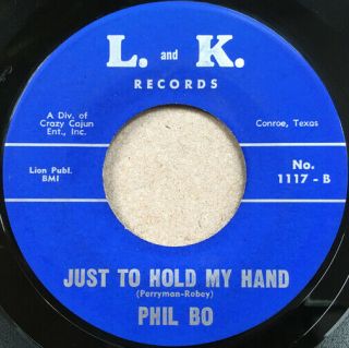 Phil Bo Just To Hold My Hand/i 