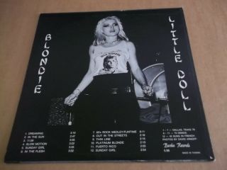 Blondie - Texas 1979 rare live LP Not Tmoq color vinyl PINK Vinyl NM 2