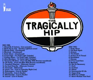 THE TRAGICALLY HIP – RARE UNRELEASED TRACKS & RADIO SESSIONS 2 - CDs 2