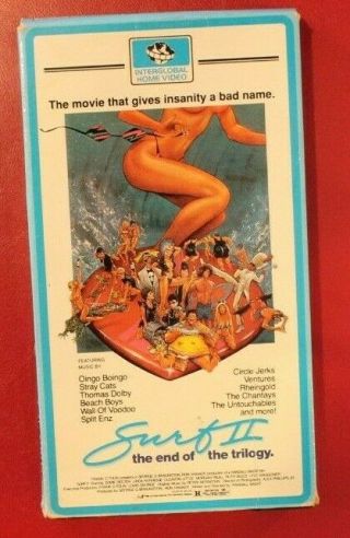 Surf 2 - The End Of The Trilogy (vhs) Rare