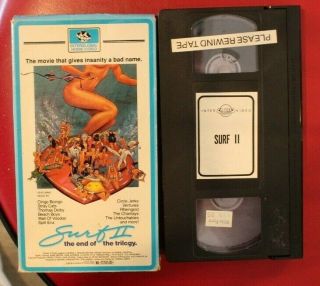 Surf 2 - The end of the Trilogy (VHS) Rare 3