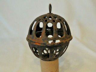 Antique Cast Iron Ball - String Twine Holder - for Country Store Counter Package 2