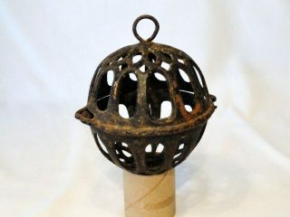 Antique Cast Iron Ball - String Twine Holder - for Country Store Counter Package 3