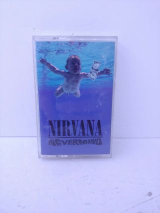 Nirvana - Nevermind - 1991 Rock Cassette Tape (rare Oop)