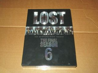 Lost Season 6 The Final Season 5 - Disc Dvd Set Rare Oop Tv Show