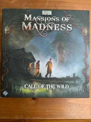Call Of The Wild Mansions Of Madness 1st Edition Expansion Out Of Print Rare