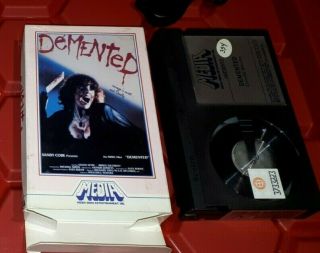 Demented Betamax Rare Media Tape Horror Not Vhs Thriller Movie Horreur Beta
