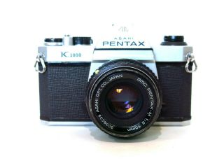 Rare Made in Japan Pentax K1000 35mm SLR Film Camera - well 3
